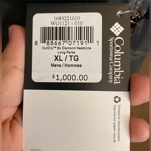 Columbia OutDry Ex Diamond Heatzone Long Parka - Picture 9 of 16